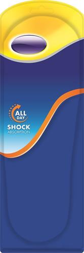 ALL DAY SHOCK ABSORPTION trademark