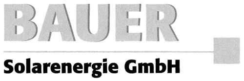 BAUER Solarenergie GmbH trademark