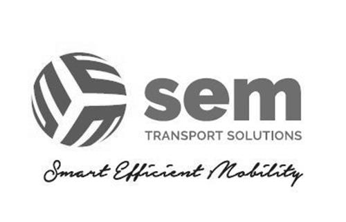 SEM TRANSPORT SOLUTIONS Smart Efficient Mobility trademark