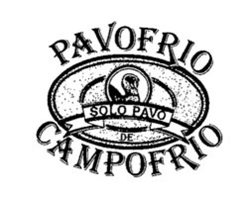 PAVOFRIO SOLO PAVO DE CAMPOFRIO trademark