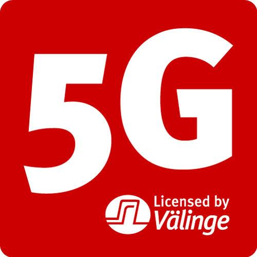 5G Licensed by Välinge trademark