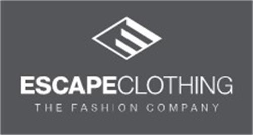 ESCAPE CLOTHING THE FASHION COMPANY trademark