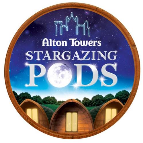 ALTON TOWERS STARGAZING PODS trademark