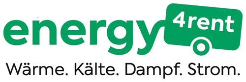 energy4rent Wärme. Kälte. Dampf. Strom. trademark