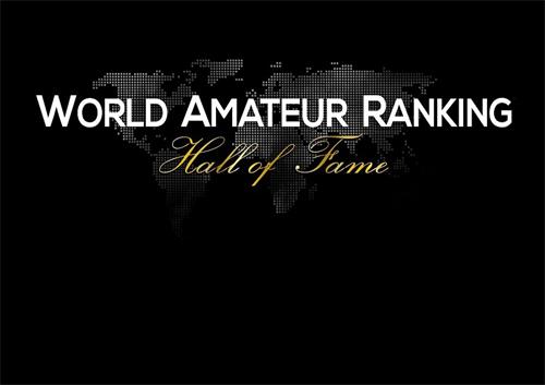 WORLD AMATEUR RANKING - HALL OF FAME trademark