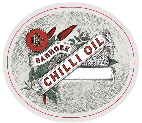 BCO CO BANHOEK CHILLI OIL trademark