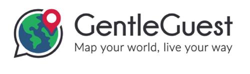 GentleGuest Map your world, live your way trademark