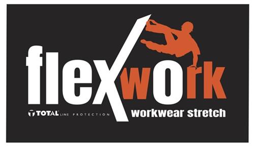 FLEX WORK T TOTAL LINE PROTECTION WORKWEAR STRETCH trademark