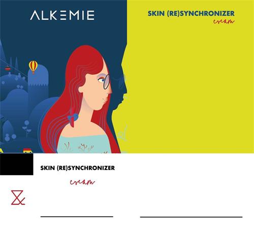 ALKEMIE SKIN (RE)SYNCHRONIZER cream trademark