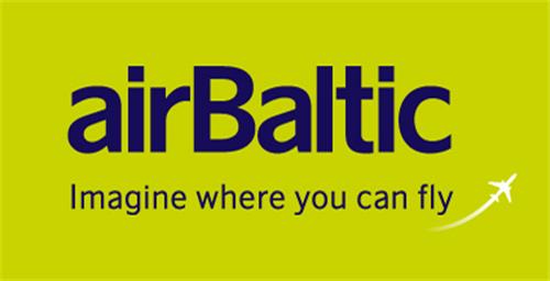 airBaltic Imagine where you can fly trademark