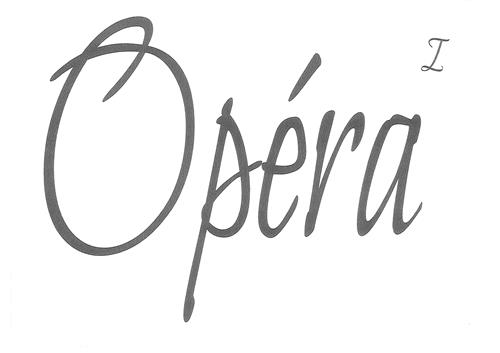 Opéra I trademark