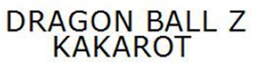 DRAGON BALL Z KAKAROT trademark