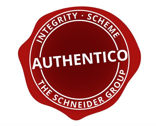 INTEGRITY . SCHEME . AUTHENTICO . THE SCHNEIDER GROUP trademark