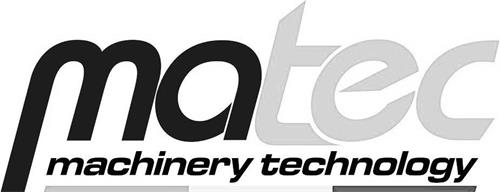 MATEC  machinery technology trademark