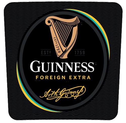 GUINNESS FOREIGN EXTRA ESTd 1759 Arth Guinness trademark