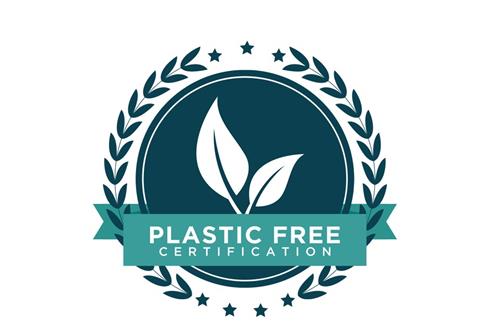 PLASTIC FREE CERTIFICATION trademark