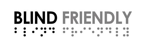 BLIND FRIENDLY trademark