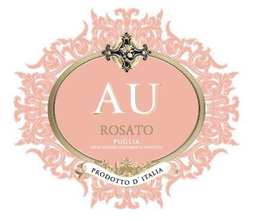 AU ROSATO PUGLIA INDICAZIONE GEOGRAFICA PROTETTA PRODOTTO D'ITALIA trademark