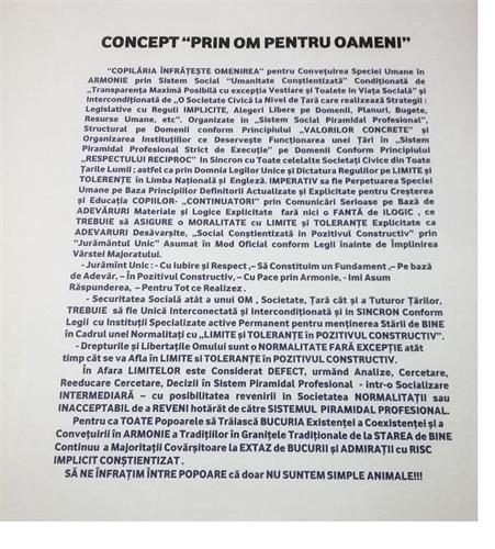 CONCEPT PRIN OM PENTRU OAMENI trademark