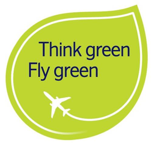 Think green Fly green trademark