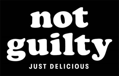 NOT GUILTY JUST DELICIOUS trademark