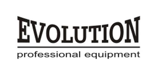 EVOLUTION professional equipment trademark