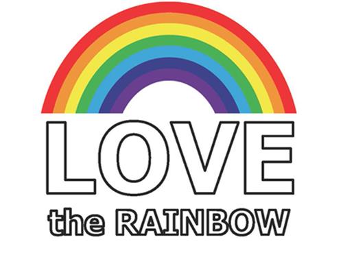 LOVE THE RAINBOW trademark