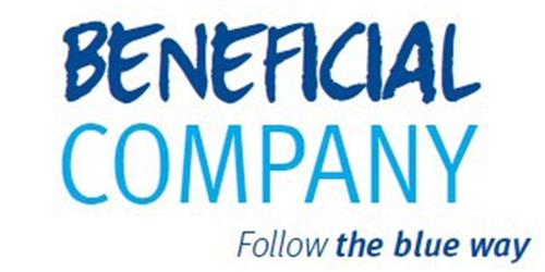 BENEFICIAL COMPANY Follow the blue way trademark