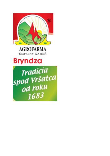 AGROFARMA ČERVENÝ KAMEŇ Bryndza Tradícia spod Vršatca od roku 1683 trademark