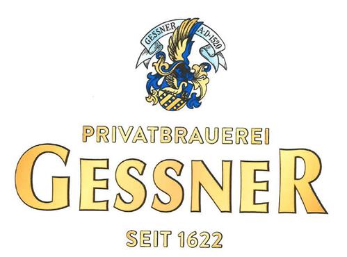 Privatbrauerei Gessner seit 1622 trademark