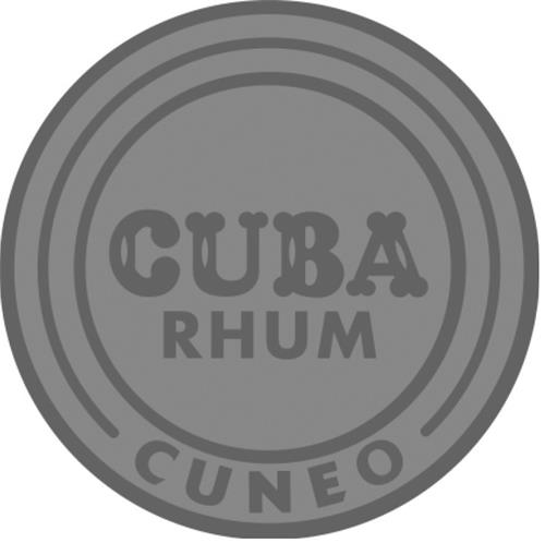 CUBA RHUM CUNEO trademark