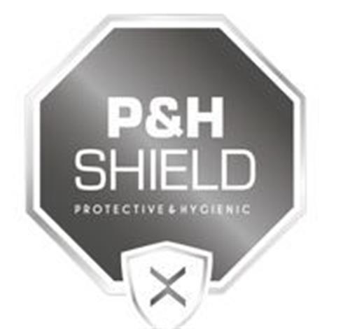 P&H SHIELD PROTECTIVE & HYGIENIC trademark