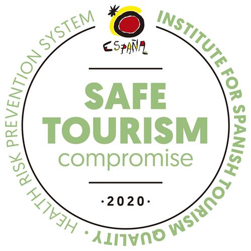 SAFE TOURISM COMPROMISE .2020. INSTITUTE FOR SPANISH TOURISM QUALITY . HEALTH RISK PREVENTION SYSTEM ESPAÑA trademark