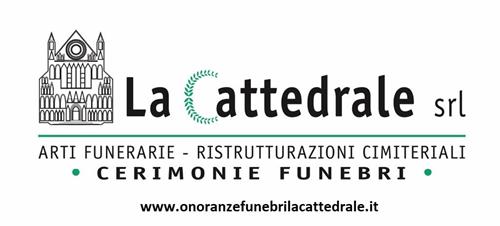 La Cattedrale srl  ARTI FUNERARIE - RISTRUTTURAZIONI CIMITERIALI CERIMONIE FUNEBRI www.onoranzefunebrilacattedrale.it trademark