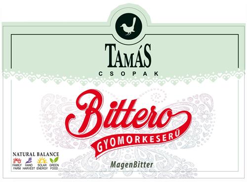 TAMÁS CSOPAK BITTERO GYOMORKESERŰ trademark