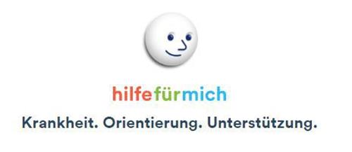 hilfe für mich Krankheit. Orientierung. Unterstützung. trademark