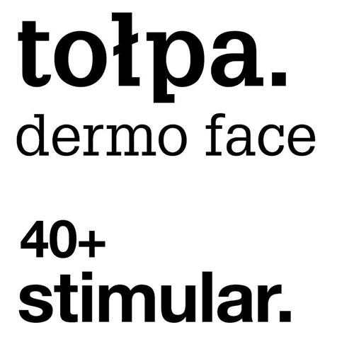 tołpa. dermo face 40+ stimular. trademark