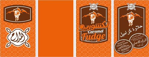 Caramel Fudge QUALITY TRADE MARK ORIGINAL AL MADDAH Since 1951 trademark