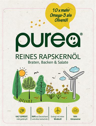 purea REINES RAPSKERNÖL trademark