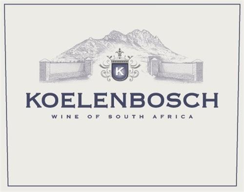 Koelenbosch Wine of South Africa trademark