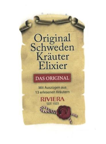 Original Schwedenkräuter Elixier trademark