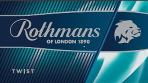 Rothmans of London 1890 TWIST trademark