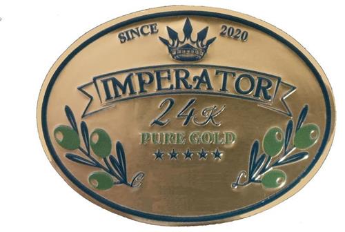 IMPERATOR 24K PURE GOLD SINCE 2020 trademark