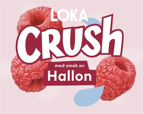 LOKA CRUSH med smak av Hallon trademark