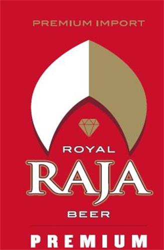 PREMIUM IMPORT ROYAL RAJA BEER PREMIUM trademark