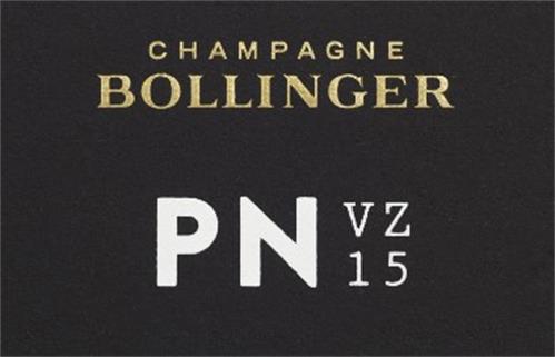 CHAMPAGNE BOLLINGER PN VZ 15 trademark