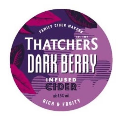 FAMILY CIDER MAKERS EST 1904 THATCHERS DARK BERRY INFUSED CIDER RICH & FRUITY trademark