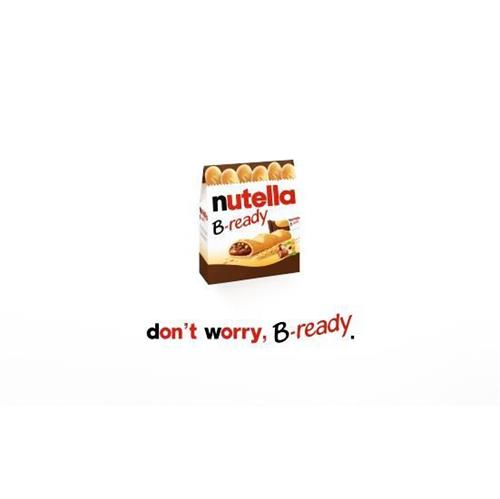 NUTELLA B-READY DON'T WORRY, B-READY. trademark