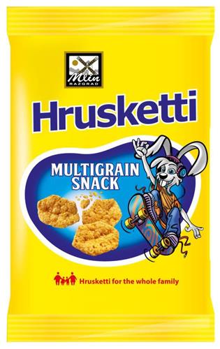 Hrusketti Mlin Razgrad Multigrain snack Hrusketti for the whole family trademark