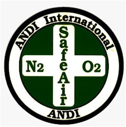 ANDI International SafeAir N2 O2 trademark